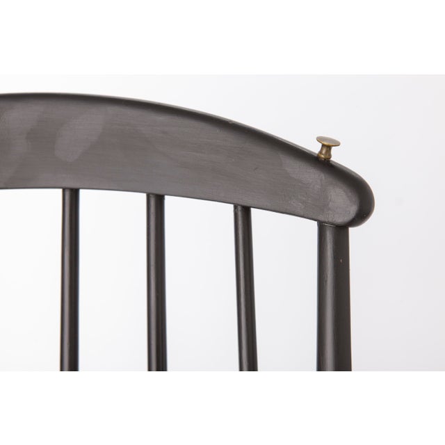 Vintage Grandessa Rocking Chair by Lena Larsson for Nesto, Sweden, 1960s For Sale - Image 3 of 11