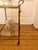 Neoclassical Tea Trolley in Brass with Angel Figurines, 1950s For Sale - Image 10 of 15