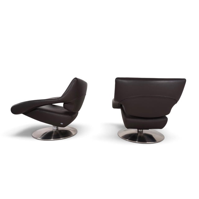 DS-255 Avant-Garde Lounge Chair in Dark Brown Leather from de Sede, 2000 For Sale - Image 15 of 18