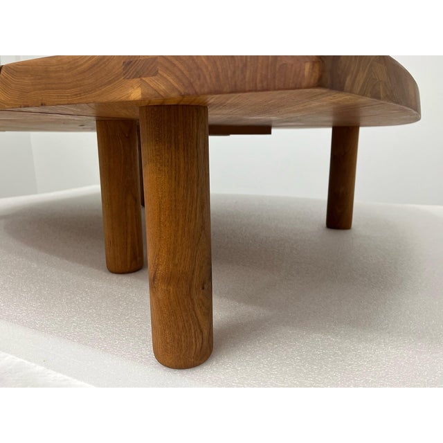 1970s Pierre Chapo Original Wood Coffee Table Mid Century T22c For Sale - Image 5 of 14