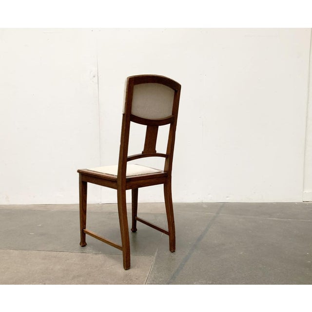 German Art Deco Jugendstil Chair from Waldheim, 1930s For Sale - Image 13 of 18