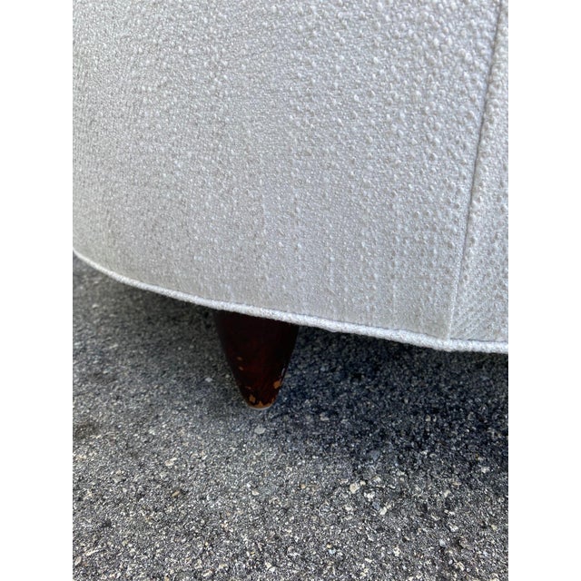 Round Vintage Ottoman by T.H. Robjohns-Gibbings For Sale - Image 4 of 17