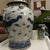 Large Blue & White Porcelain Dragon Temple Jar With Foo Dog Lid For Sale - Image 12 of 12