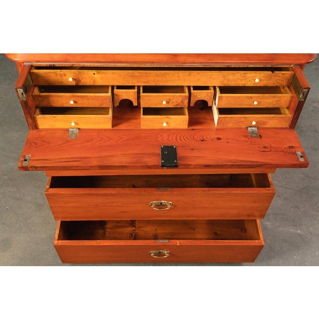 Biedermeier Style Chest of Drawers with Secretary, Early 19th Century For Sale - Image 11 of 18