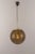 Large Limburg Brass with Smoked Glass Ball Pendant, Germany, 1970s For Sale - Image 6 of 13