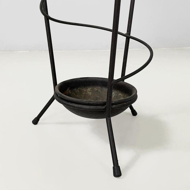 Mid-Century Italian Modern Umbrella Stand attributed to Campo and Graffi for Home, 1960s For Sale - Image 10 of 13