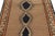 1950s Vintage Gabbeh Persian Tribal Rug, Beige-Brown With DIamond Medallions - Rug & Kilim For Sale - Image 5 of 8