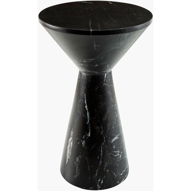 Introducing the Sonu End Table, a perfect blend of industrial charm and rustic appeal that adds an effortlessly chic touch...