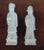 19th Century Chinese Monochrome Blanc de Chine Porcelain Immortal Figures - a Pair For Sale - Image 4 of 11