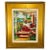 Vintage Oil on Canvas Painting of a Home Porch Signed by Artist in Gilt Frame For Sale - Image 12 of 12