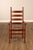 The Keystone Collection Set of Four Solid Cherry Ladder Back Dining Chairs For Sale - Image 17 of 18