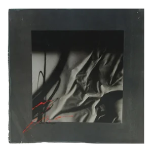 Modern Abstract Enamel on Steel Painting "Silver Night" by Alan Rodewald