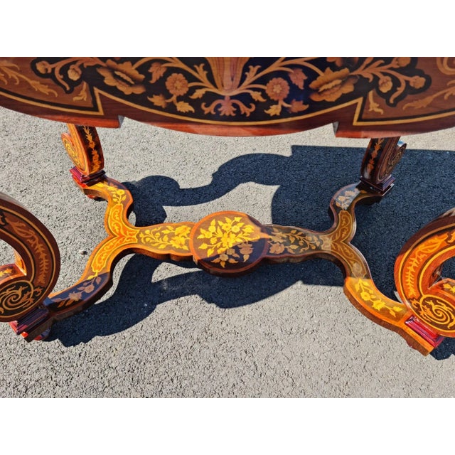 2020s Vintage-Inspired French Style Side Table – Elegant & Sturdy For Sale - Image 5 of 13