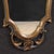 1950s Italian Louis XV Style Lacquered and Gilded Mirror, 1950s For Sale - Image 5 of 13