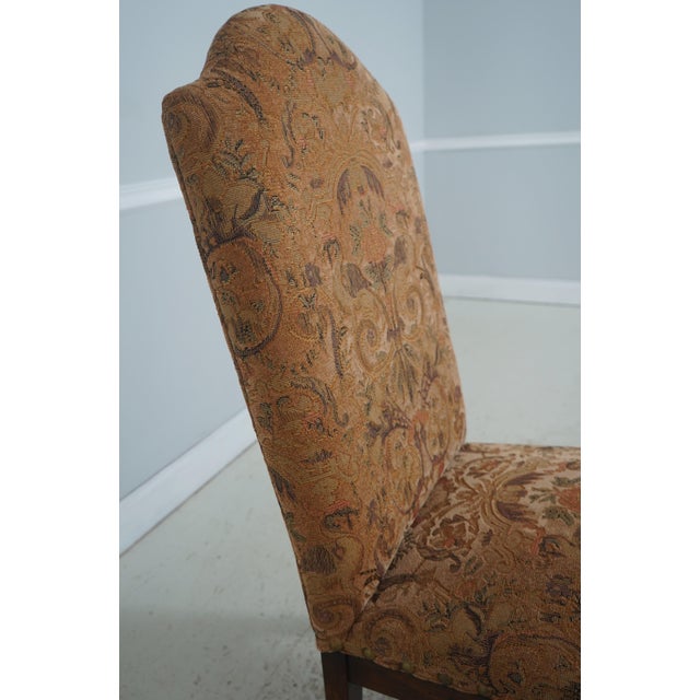 Set of 4 Mahogany High Back Dining Chairs For Sale - Image 13 of 18