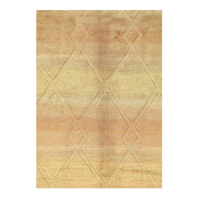 Nepalese Rug Collection of hand-knotted wool and silk rugs features a wide selection of visually alluring floor coverings...