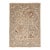 Modern Oushak Style Hand-Knotted Wool Rug in Neutral Beige, Grey and Terracotta For Sale