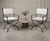 Pair of Neoclassical Style Powder-Coated Iron Curule Armchairs For Sale - Image 12 of 12
