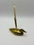 Mid-Century Modern Vintage Solid Brass Duck Pen Holder & Paperweight Desk Accessory For Sale - Image 3 of 5