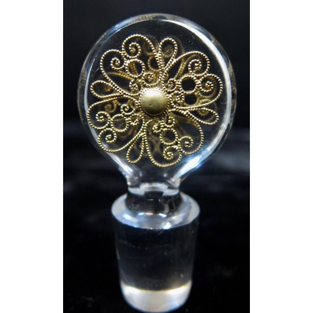 Transparent Vintage Continental Silver Cordial Set For Sale - Image 8 of 12