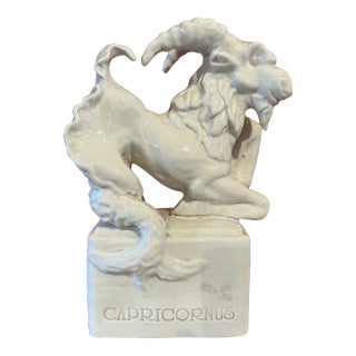 1950s Italian Capricorn Zodiac Figure by Cacciapuoti For Sale