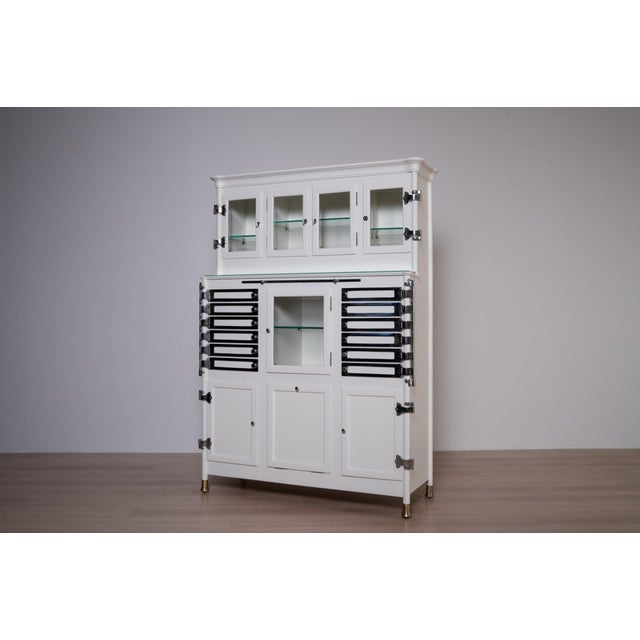 1920s German Dental Instrument Cabinet by Arnold Biber, 1920 For Sale - Image 5 of 18