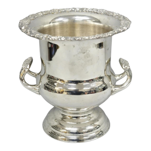 Vintage Victorian Silver Plated Trophy Cup Urn Champagne Chiller Bar Ice Bucket