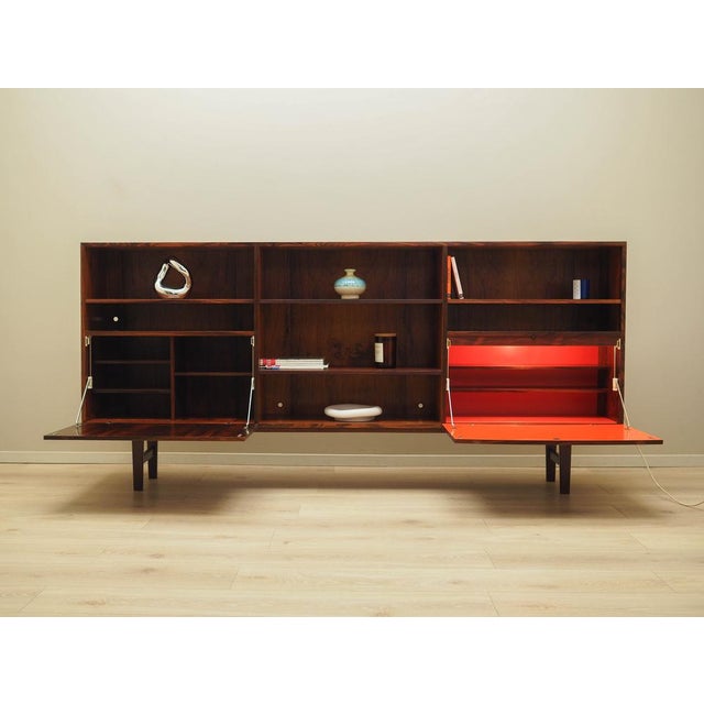 Vintage Danish Rosewood Bookcase by Ib Kofod-Larsen, 1970s For Sale - Image 3 of 14