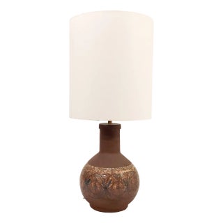 Spanish Ceramic Table Lamp by ASO, 1960s For Sale