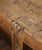 19th Century French Oak Carpenter’s Press Console Table With Bottom Shelf For Sale - Image 9 of 13