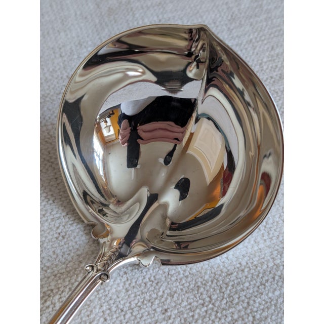 Gorham Gorham "Palm" Sterling Silver Soup Ladle, 1897 For Sale - Image 4 of 17