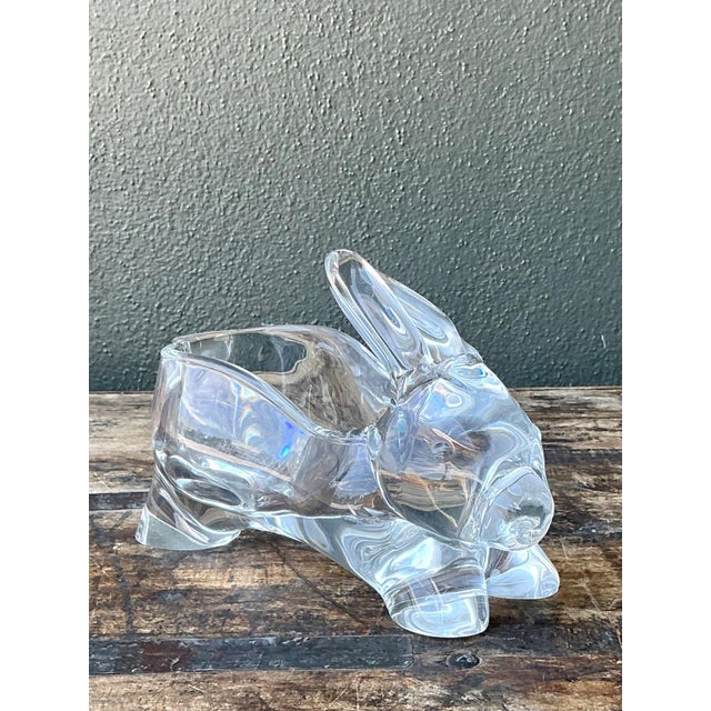 Vintage Lucite Rabbit Planter For Sale - Image 13 of 18