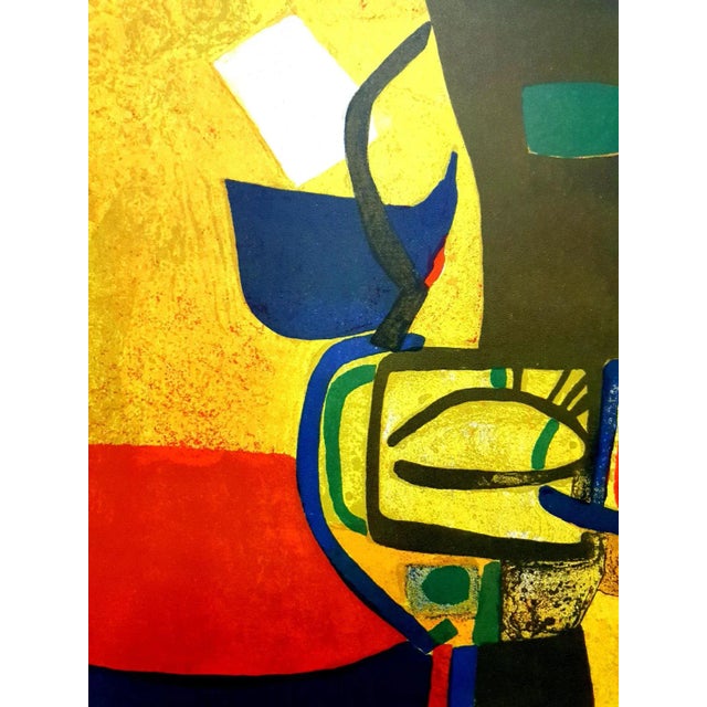 Maurice Estève - Composition - Original Lithograph 1965 For Sale - Image 6 of 9