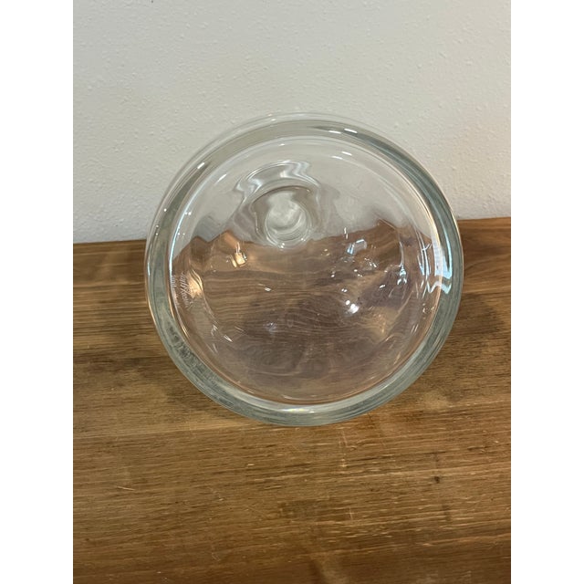 Vintage Rosenthal German Crystal Decanter With Stopper Mid-Century Modern Barware For Sale - Image 10 of 11