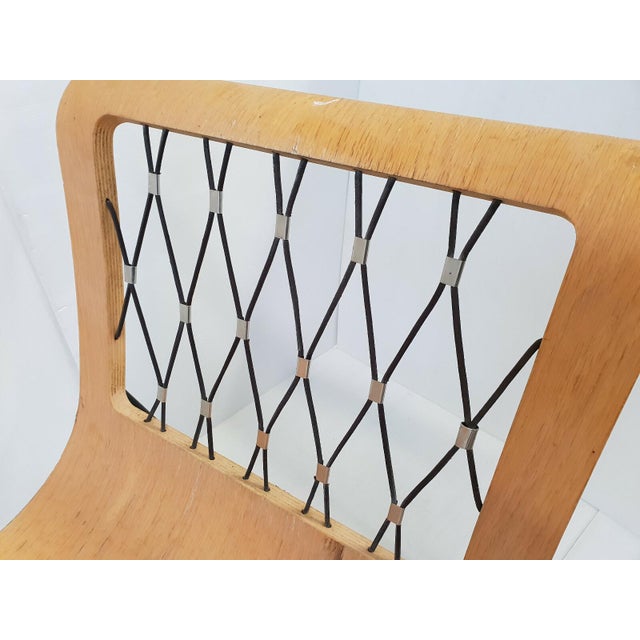 Metal Vintage Chaise Lounge by Jean Prouvé and Jules Leleu, 1950s For Sale - Image 7 of 13