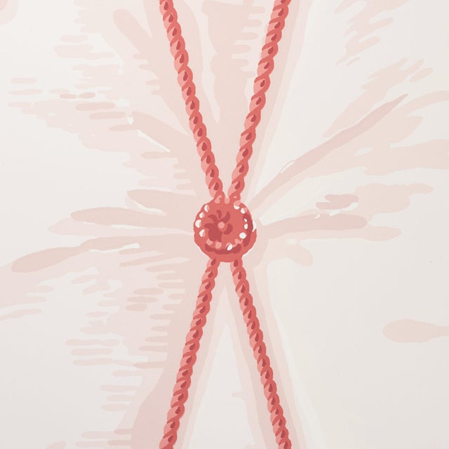 This 1930 design created exclusively for Schumacher by Paul Poiret is a tour de force of trompe l'oeil: diamond tufting...