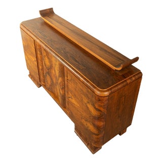 Art Deco Sideboard in Walnut, 1920s For Sale