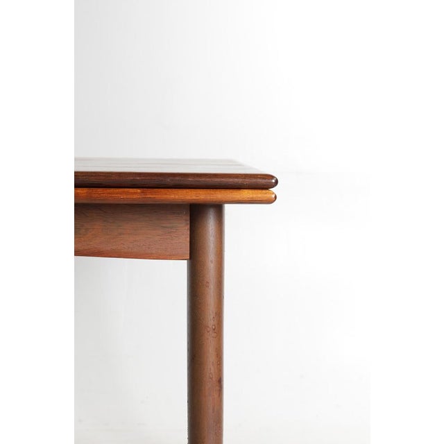 Vintage Danish Rectangular Rosewood Dining Table from Dansk Møbeldesign, 1960s For Sale - Image 4 of 7