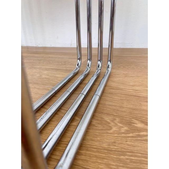 1940s Bauhaus Chrome B9 Nesting Tables by Marcel Breuer, 1947, Set of 4 For Sale - Image 5 of 12