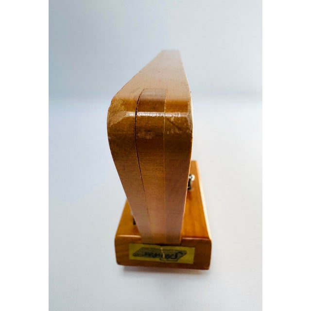 1930's Art Deco Slak-Rak Wall Organizer Magazine Rack Samuel Applestone Seattle For Sale - Image 9 of 10