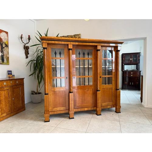 Biedermeier Style Display Cabinet For Sale - Image 3 of 18