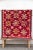 1970's Ruby Red Mandala Suzani Tapestry For Sale In Los Angeles - Image 6 of 10