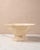 Contemporary "Lane Hex" Decorative Pedestal Bowl by Montana Labelle in Natural Travertine Marble For Sale - Image 3 of 11