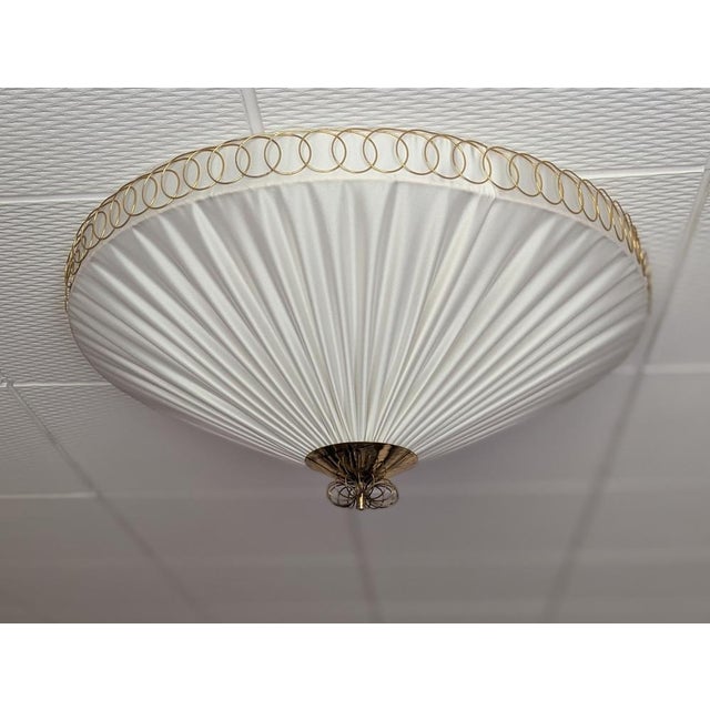 1950s Mid-Century Model K5-27 Flush Mount by Paavo Tynell for Idman Oy, 1950s For Sale - Image 5 of 18