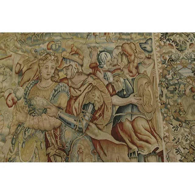 1990s Celebration of Battle 16th Century Tapestry Recreation For Sale In Dallas - Image 6 of 12