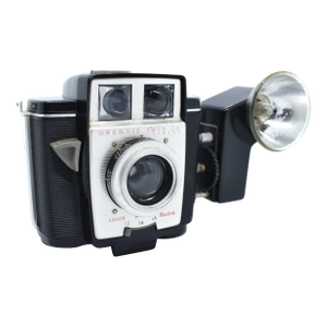 1950s Mid-Century Kodak Brownie Twin 20 Camera Outfit With Original Box
