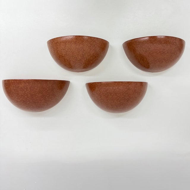 Mid-Century Ceramic Wall Lamp Sconces, 1970s, Set of 4 For Sale - Image 16 of 18