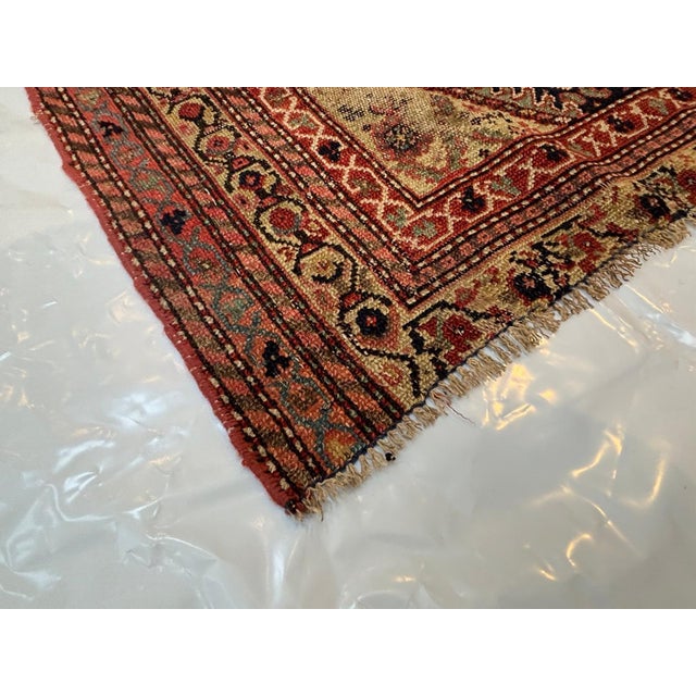 1920s Antique Persian Malayer, 4' X 6'5" For Sale - Image 5 of 5
