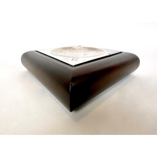 1960s Mid-Century Modern Italian Silver Ashtray from Ottaviani, 1960s For Sale - Image 5 of 13