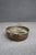 Antique solid copper jam pan featuring a classic low, wide form with rolled rim and riveted brass loop handles....